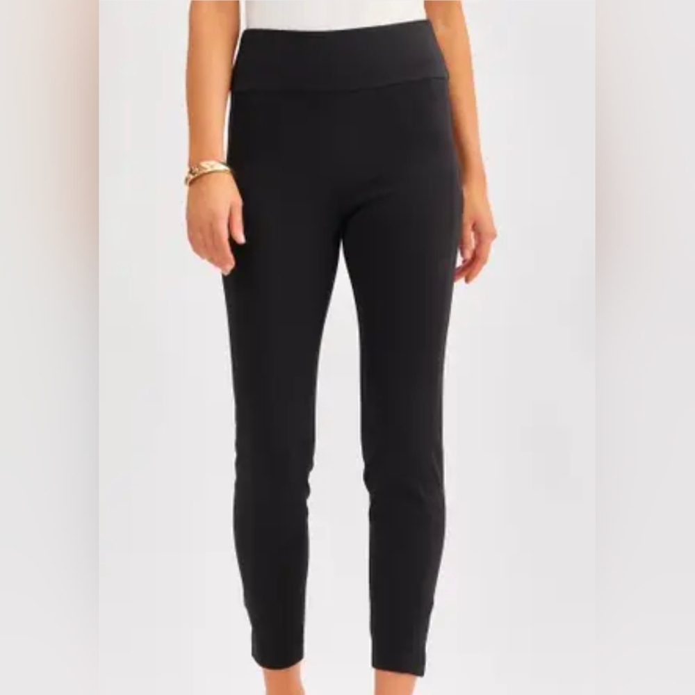 Women's Dear Scarlett Black Magic Skinny Fit Plus Size Pants~1XL - Picture 2 of 5